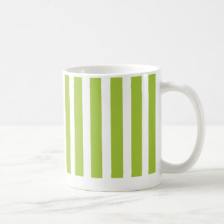 verde claro rayado, chartreuse, taza