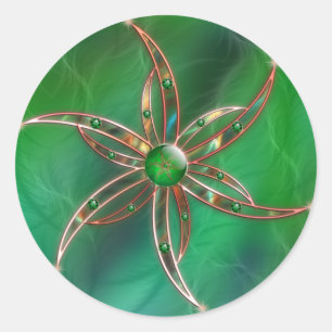 Verde como Pegatinas de hierba