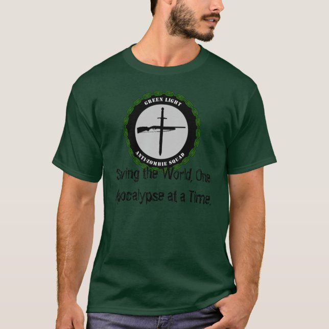 Verde de la camiseta de GLAZS (Anverso)