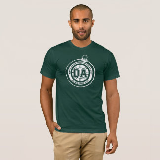 Verde de la camiseta de la taza de las vacaciones
