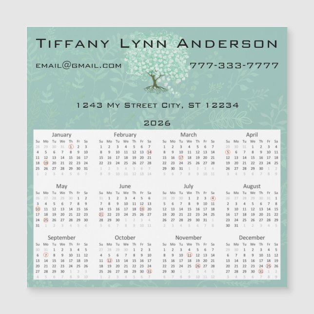 Verde de la Casa de la Moneda Floral del Árbol del (Anverso)