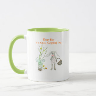 Verde de la primavera de la taza de café del