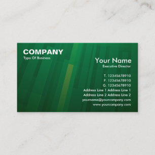 Verde de la tarjeta de visita GX4