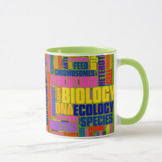 Verde de la taza de Wordle de la biología