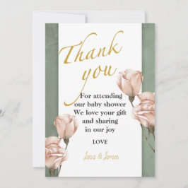 verde de moda gracias invitación