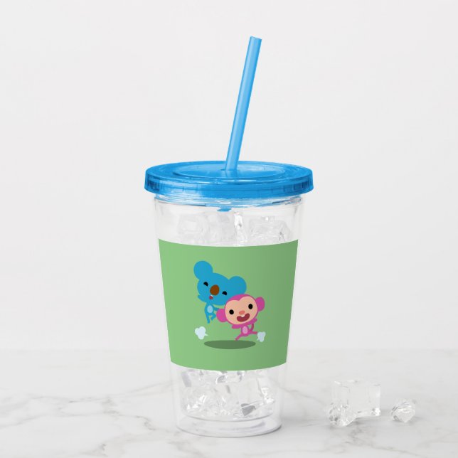 Verde del vaso de Koby y de Momo (Reverso (hielo))