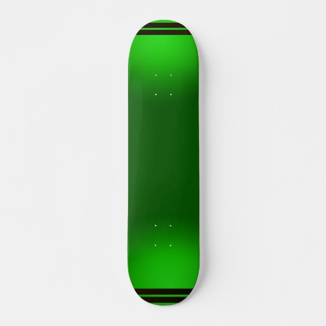verde en blanco del monopatín (Anverso )