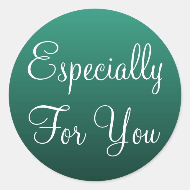 Verde Especialmente Para Tus Pegatinas (Anverso)