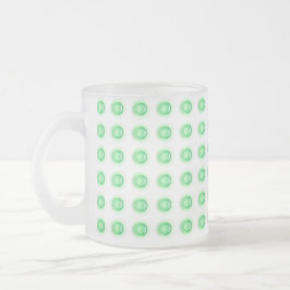 Verde helado LED de la taza