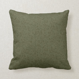 Verde/moreno reversibles de la almohada
