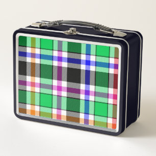 Verde Negro Franela a Cuadros Multicolor Tartán