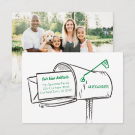 Verde Nuestro nuevo buzón de correo de dirección e