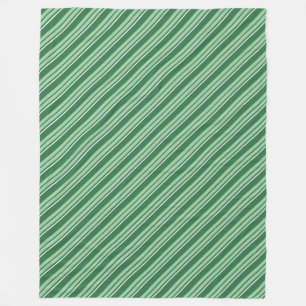 Verde oscuro palidezca - la manta blanca verde del