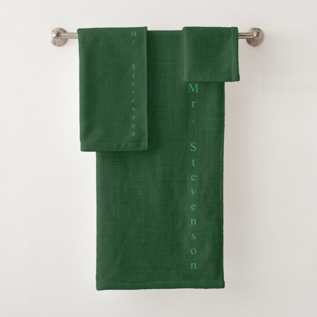 Verde oscuro texturado (In situ)
