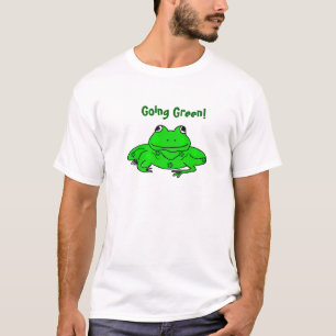 ¡Verde que va! Camisa de la rana