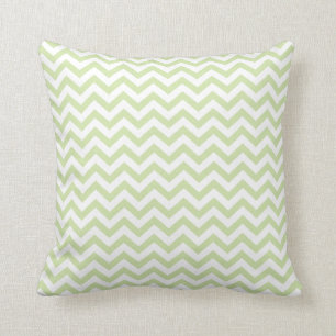 Verde salvia Chevron 16"" almohada x16