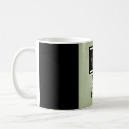 Verde te amo, taza de encargo de la foto del gato