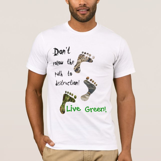¡Verde vivo! camiseta (Anverso)