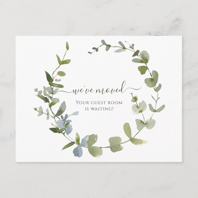 Verdor: hemos movido la Invitación acuarela (Anverso)