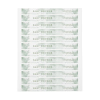 Verdor hidrangea azul es un niño Baby Shower