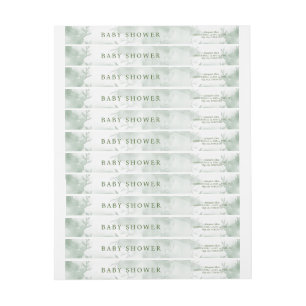 Verdor hidrangea azul es un niño Baby Shower