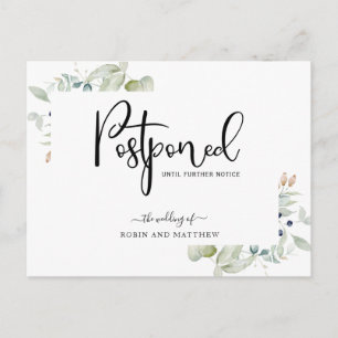 Verdor, Invitación Boda de postposición