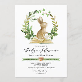 Verdor temático de la invitación de Baby Shower