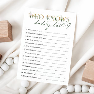 Verdor y Baby Shower dorado que sabe tarjetas de p