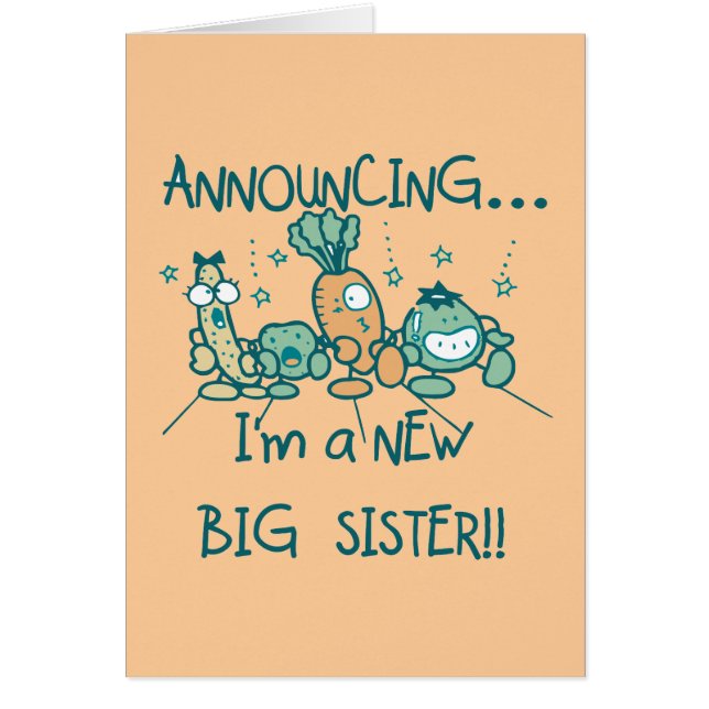 Verduras divertidas Nueva Gran Hermana (Frente)