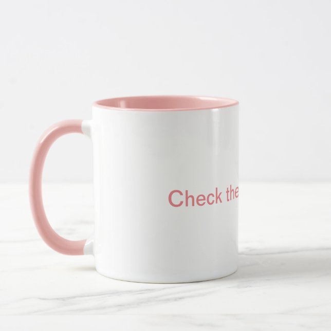¡Verifica primero el Handle! Taza en colores combi (Izquierda)