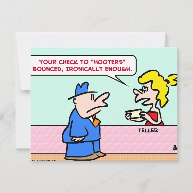 verificación de hooters rebotado (Anverso)