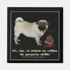 "Verificando tu café..." divertidos imanes