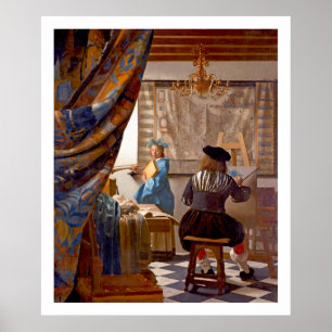 Vermeer - El arte de la pintura - Arte de época