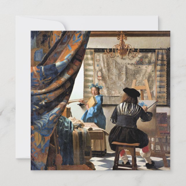 Vermeer - El Arte de Pintar (Anverso)