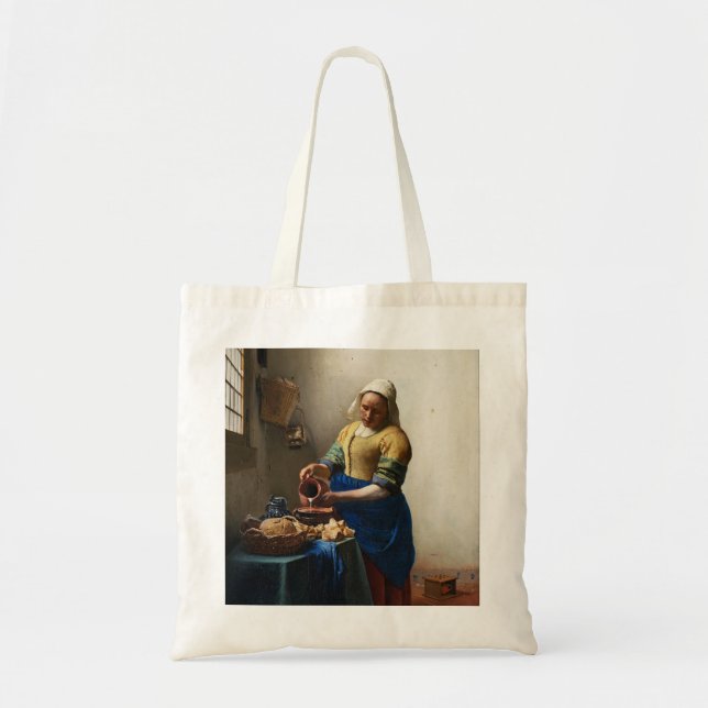 Vermeer la bolsa de asas de la lechera (Frente)