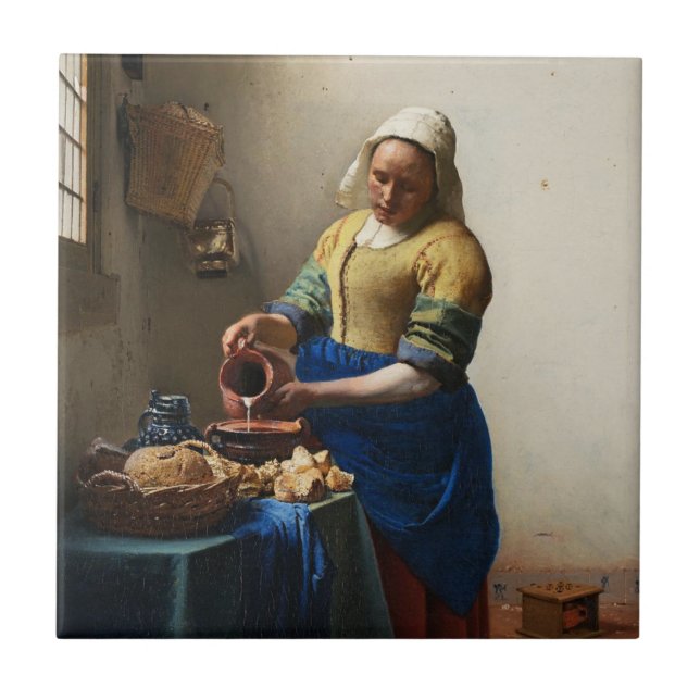 Vermeer la teja de la lechera (Frente)
