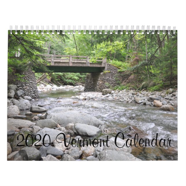 Vermont 2020 - Calendario (Tapa)
