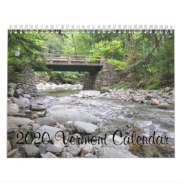 Vermont 2020 - Calendario
