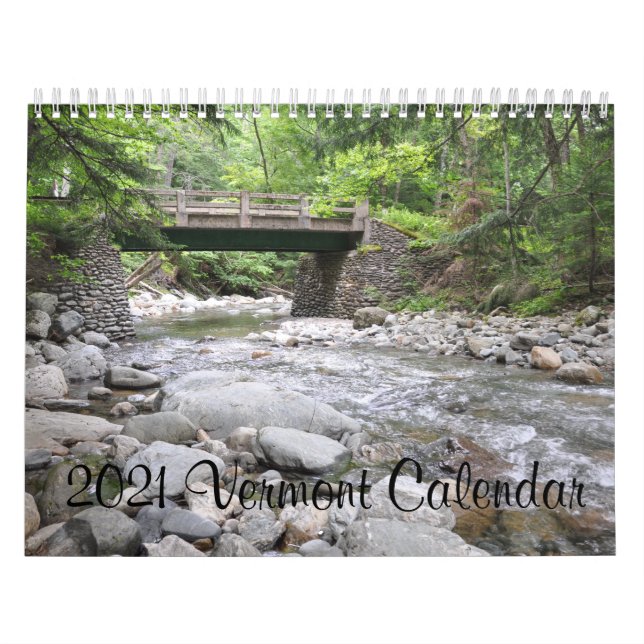 Vermont 2021 - Calendario (Tapa)