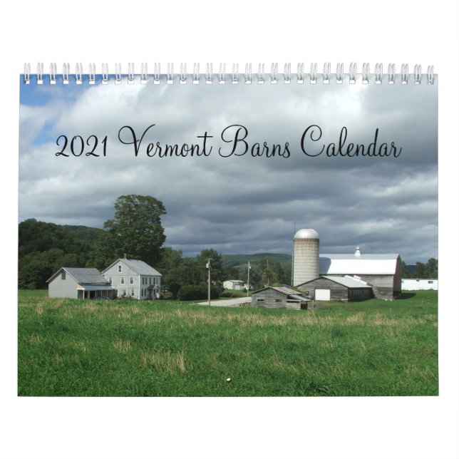 Vermont Barns 2021 - Calendario (Tapa)