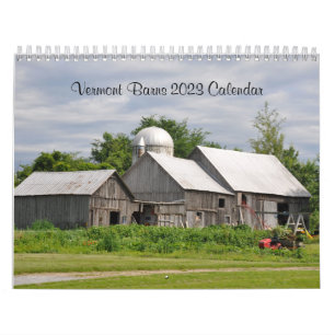 Vermont Barns 2023 - Calendario