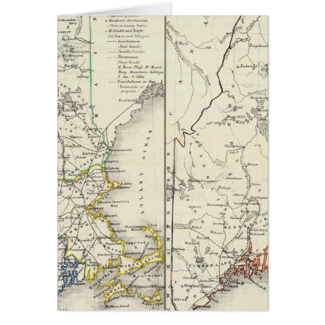 Vermont, New Hampshire, Massachusetts (Frente)