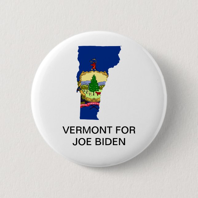 Vermont para el botón presidencial de Joe Biden (Anverso)