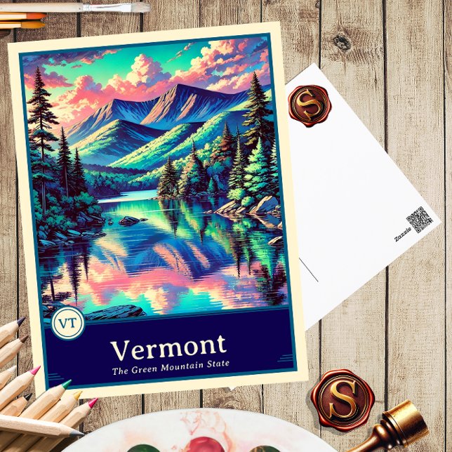 Vermont | Postal de estilo anime con sombreado de  (Subido por el creador)