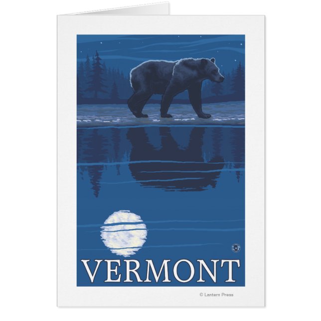 VermontBear a la luz de la luna (Frente)