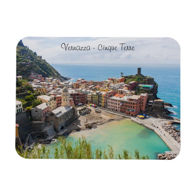 Vernazza, imán Cinque Terre (Horizontal)