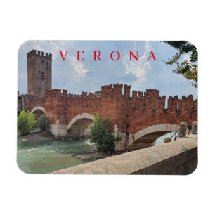 Verona Castelvecchio Puente imán