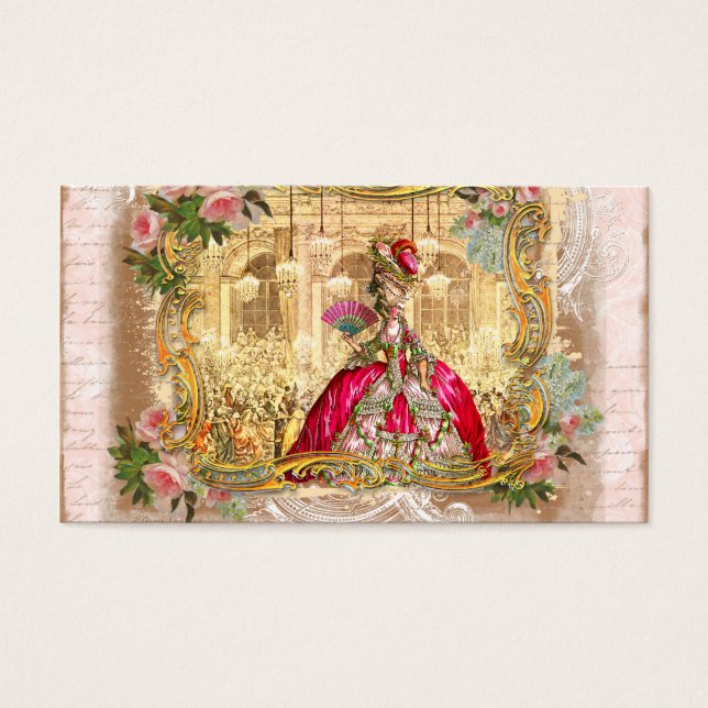 versailles marie golden framing rosas rosa segundo (Frente)