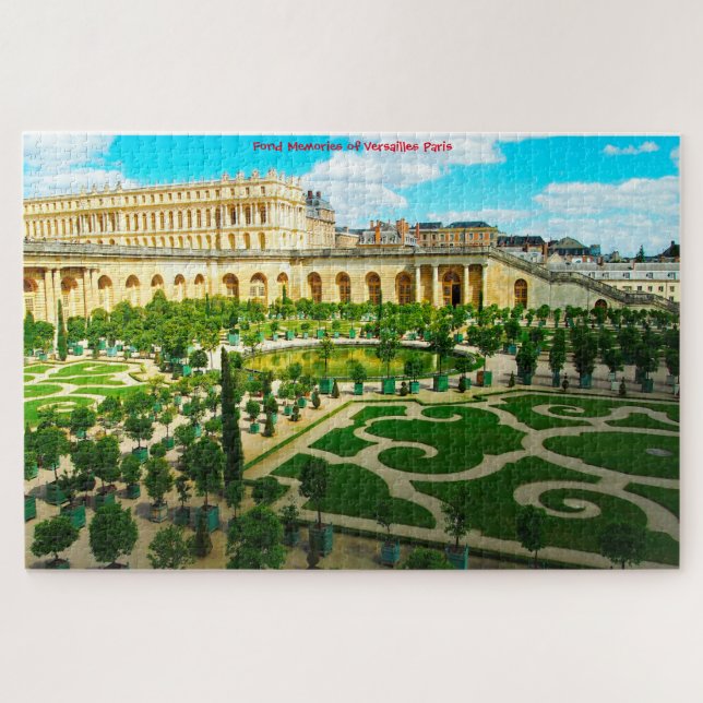 Versalles París. Rompecabezas (Horizontal)