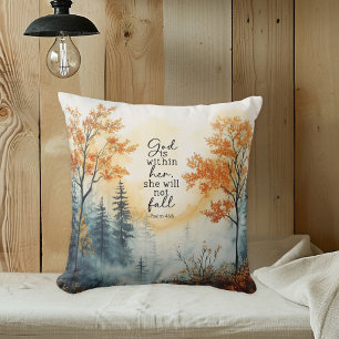 Versículo bíblico inspirador Salmo 46:5 Almohada d